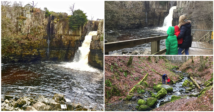 Travel Loving Family at High Force